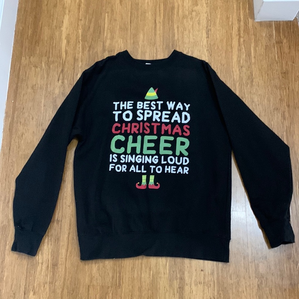 Elf Black Crew Neck